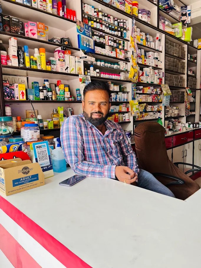 Pharmacist Assisting Customer